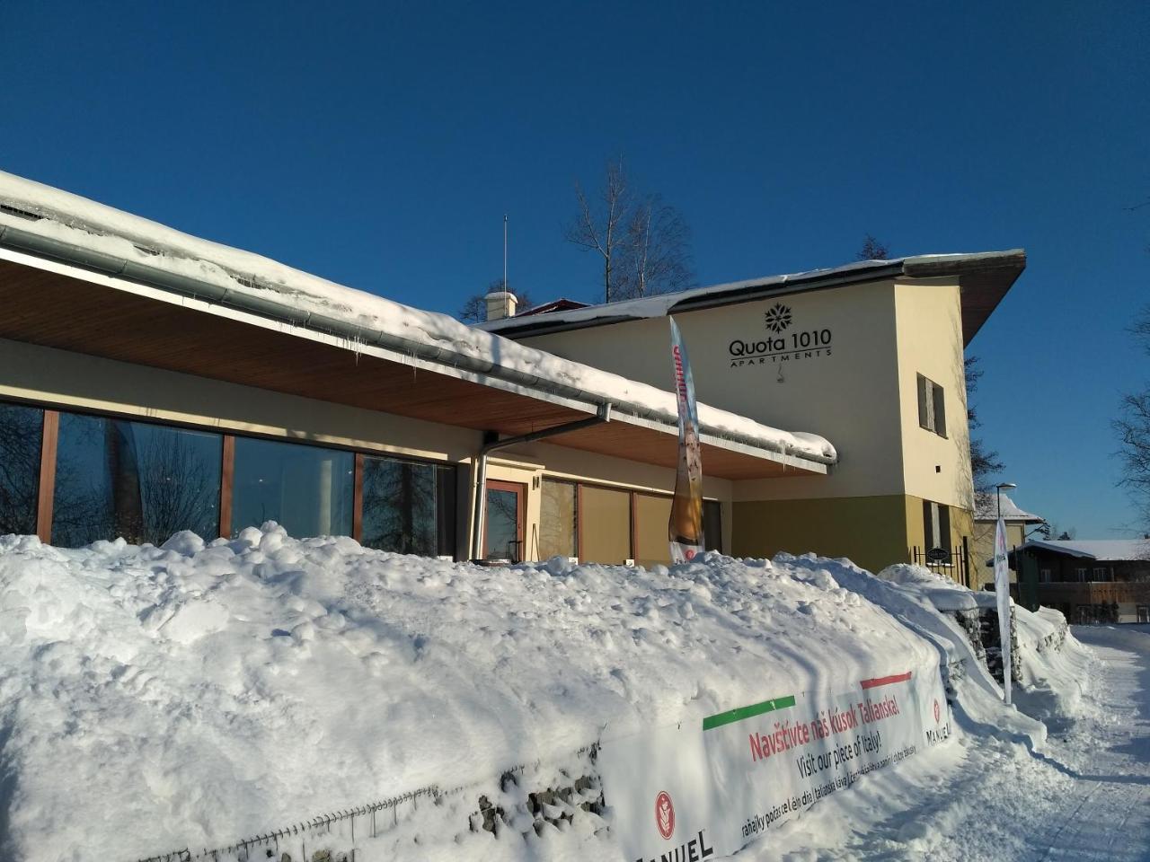 Quota 1010 Lägenhet Vysoké Tatry Exteriör bild